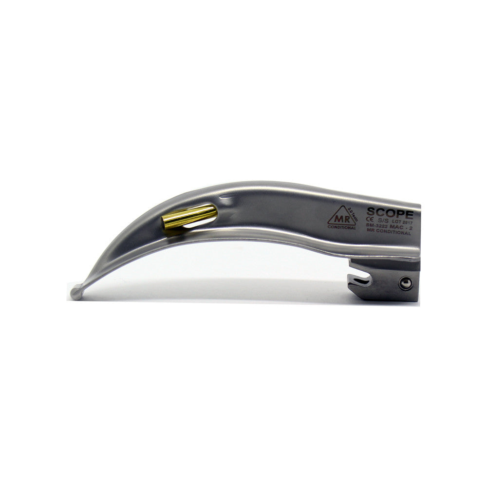 Conjunto de Laringoscópio FO para RM com 1 Cabo, 6 Lâminas, 2 Baterias e Estojo Rígido - F-3237-8 - Scope Medical