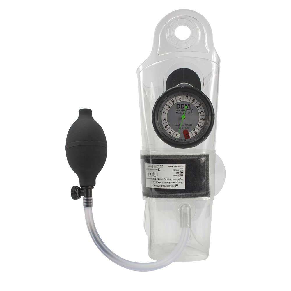 Bolsa Pressurizadora Transparente Clear Fuse 500 ml - M30500 - DDM Medical