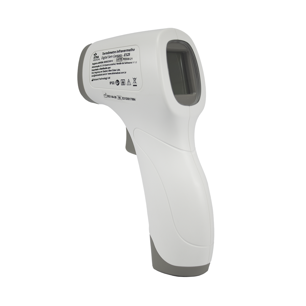 Stra Medical® Termômetro Digital Sem Contato E125